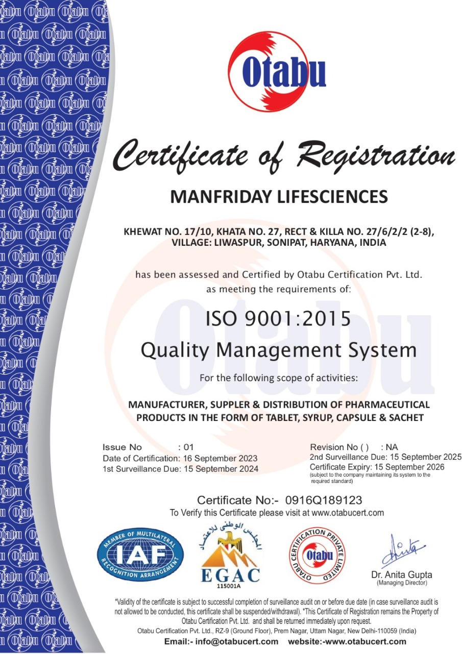 iso certificate